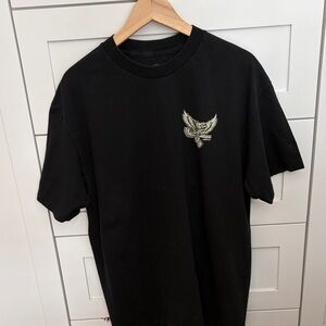 Classic Black T-Shirt with Suavecito logo